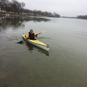 Kayaking in January